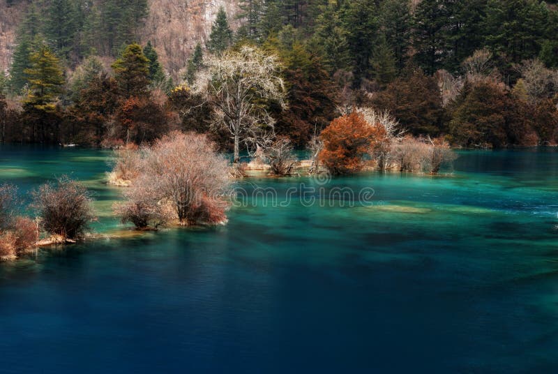 Beautiful water (JiuZhai Valley)
