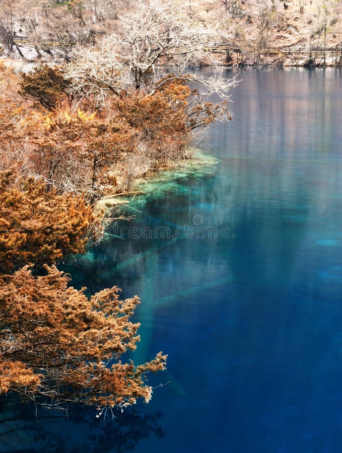 Beautiful water (JiuZhai Valley)