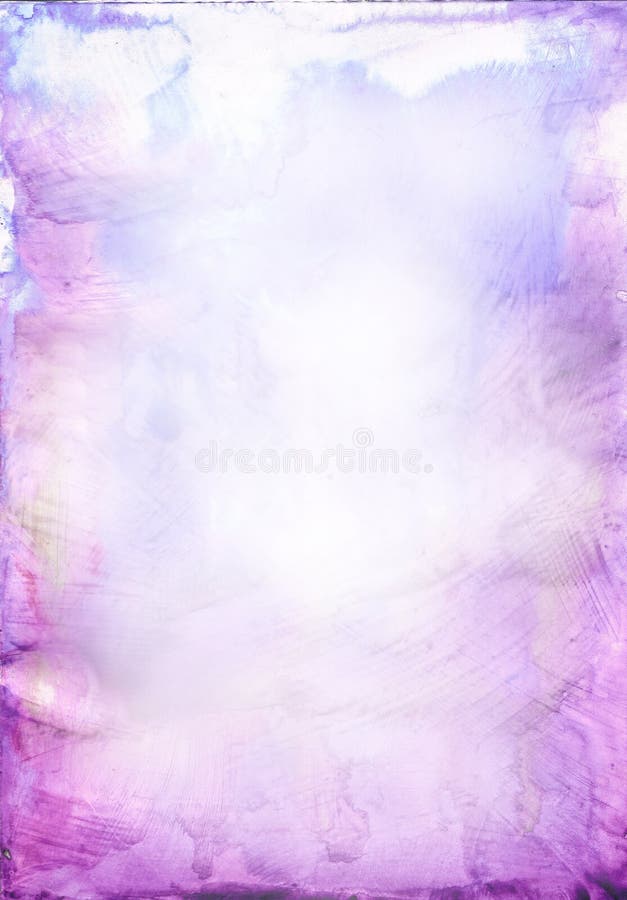 Beautiful Watercolor Background in Soft Purple Stock Illustration -  Illustration of artwork, abstract: 14815182