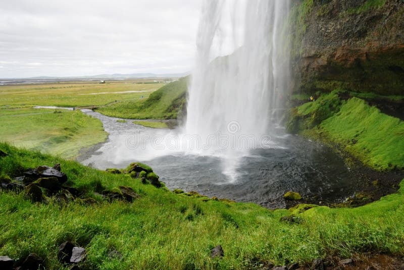 Waterfall Gullfoss in Iceland