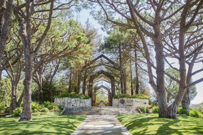 The beautiful Wayfarers Chapel