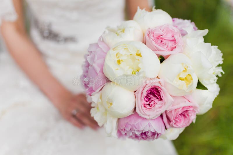 Beautiful wedding bouquet