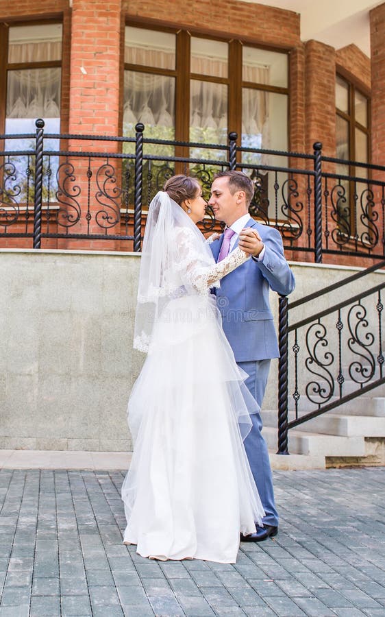 Beautiful wedding dance stock photo. Image of blur, party 70252144