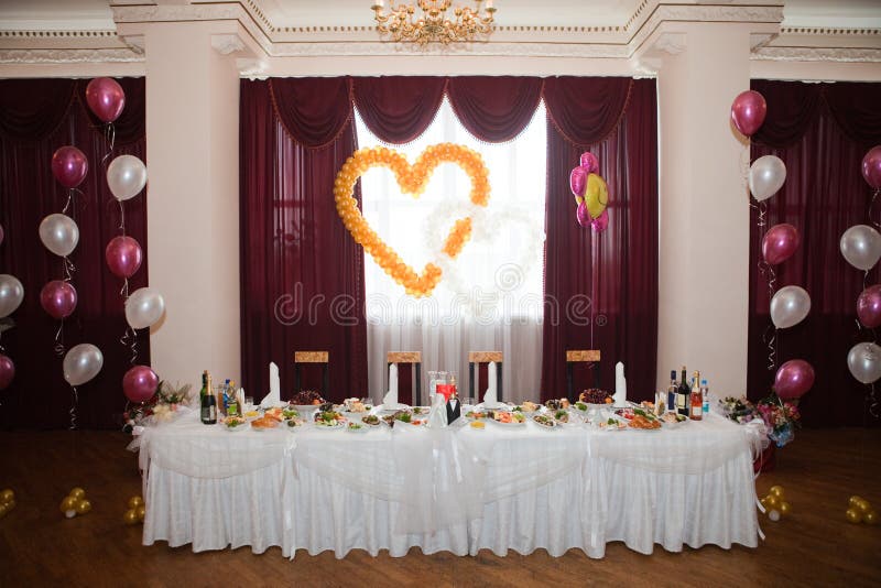 Beautiful wedding table