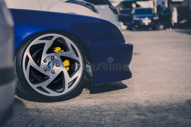 Beautiful Wheels, Low Ground Stock Image Image of headlight, carrera