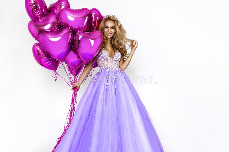 Buy Toy Balloon Kids Half Flutter Sleeves Sequins Embellished Bodice &  Flared Party Gown Lavender for Girls (2-3Years) Online in India, Shop at  FirstCry.com - 13049428
