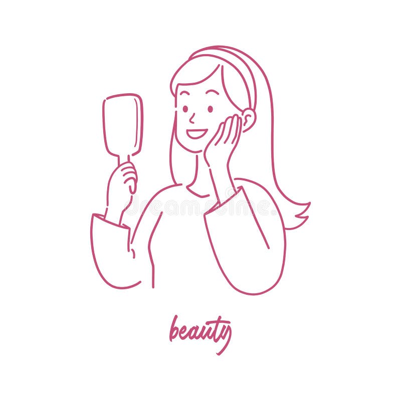 Drawing Woman Looking Mirror Stock Illustrations 190 Drawing Woman Looking Mirror Stock Illustrations Vectors Clipart Dreamstime