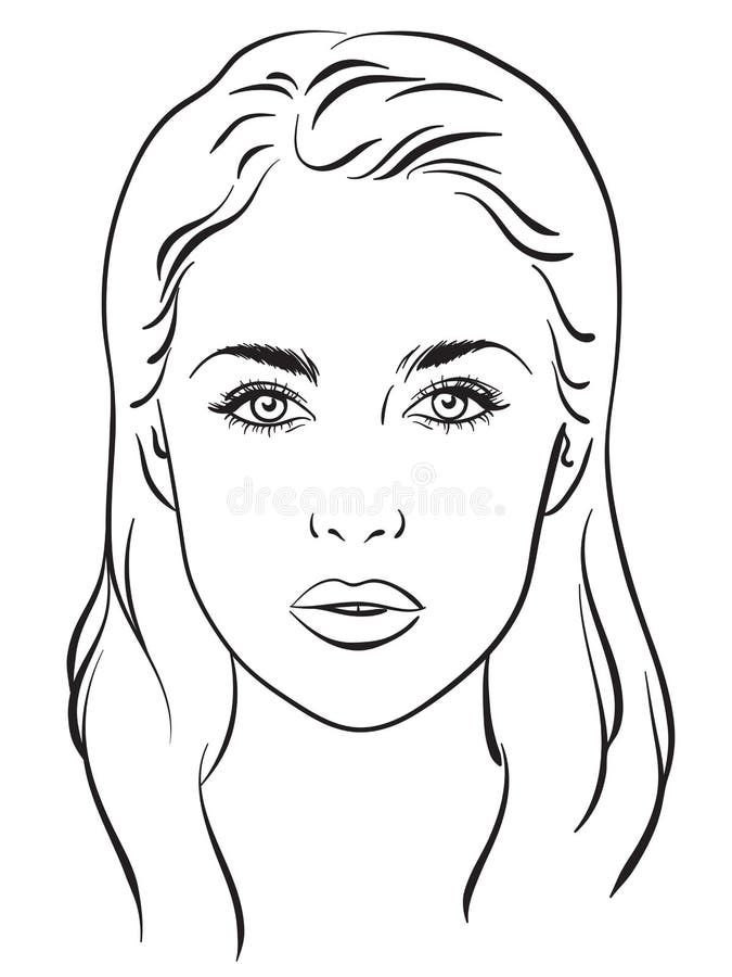 Free Printable Face Charts For Makeup Artists