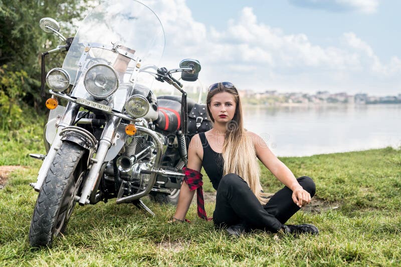Beautiful Sexy Mature Older Female Motorcycle Riders Photos - Beautiful Woman Posing With Helmet And Motorcycle Stock Image - Image Beautiful Sexy Mature Older Female Motorcycle Riders Photos - Beautiful Woman Posing With Helmet And Motorcycle Stock Image - Image
