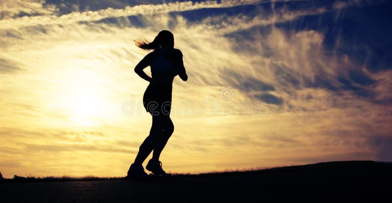 Beautiful Woman Runner