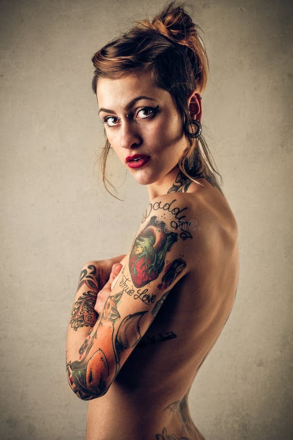 Beautiful Tattoo Naked Women