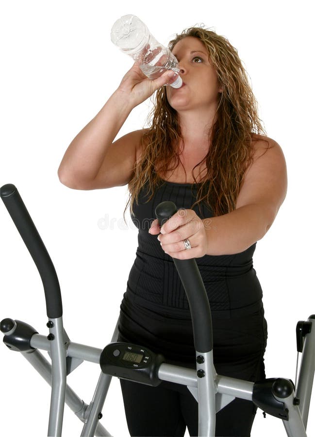 Beautiful Woman with Water