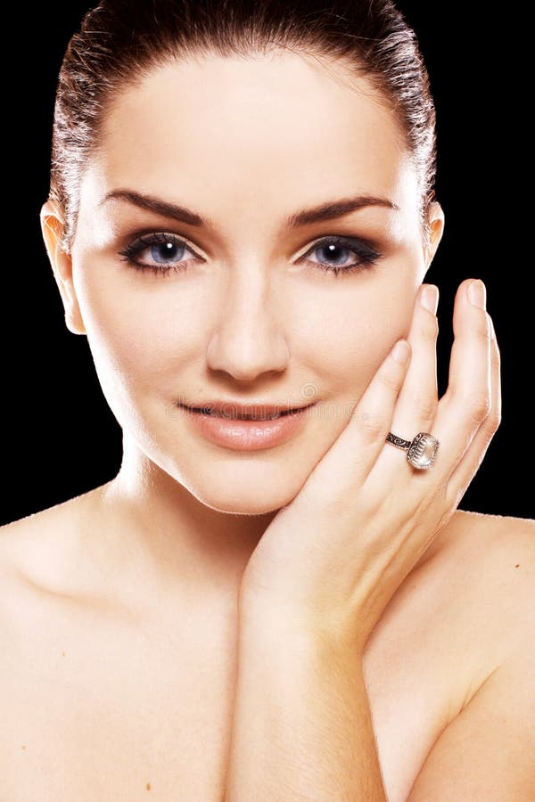 Beautiful Woman Wearing Ring Stock Image Image 11826321