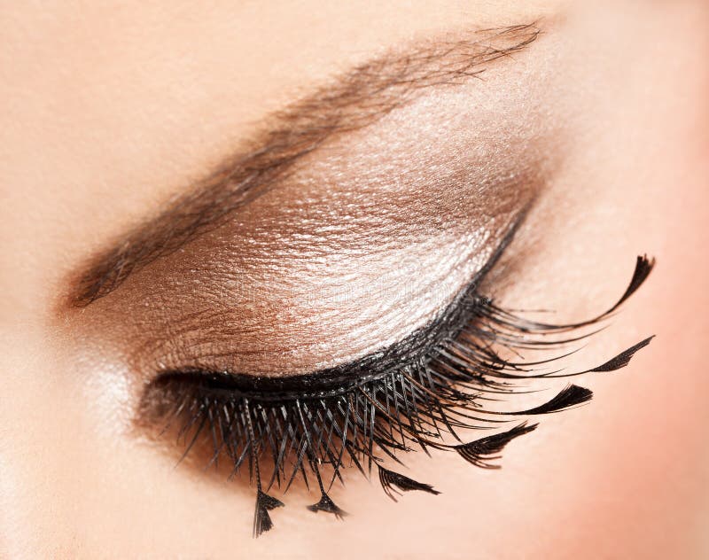 Beautiful womanish eye stock photos Beautiful womanish eye stock photos