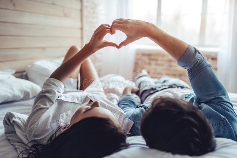 Couple in bedroom