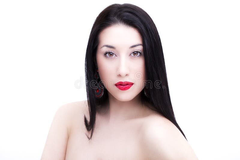 Female Model Posing in Lingerie Nn Stock Image - Image of isolated