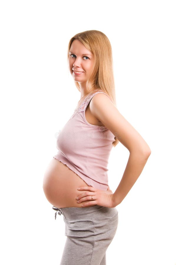 Blonde Pregnant Teen