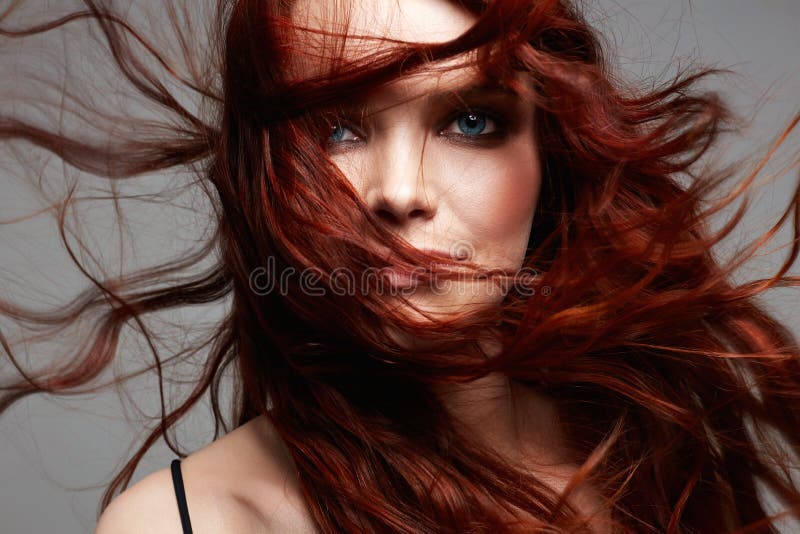 Hairy Redhead Woman