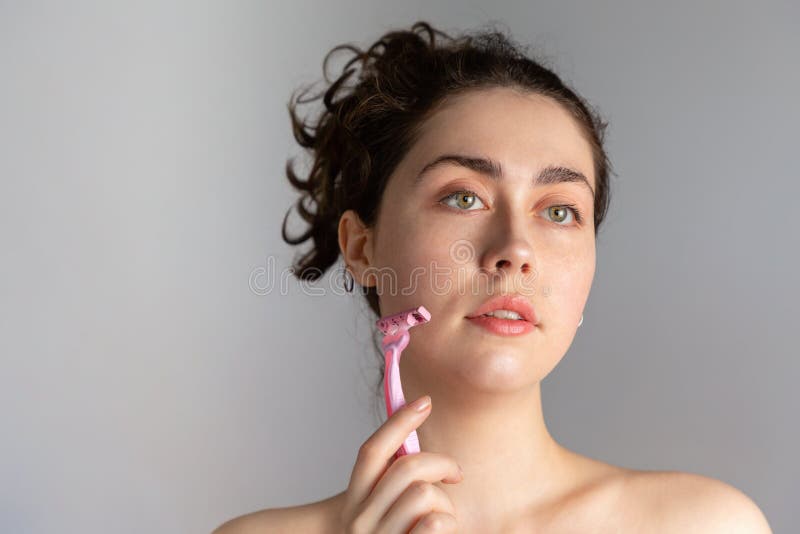 Getting Rid Unwanted Facial Hair Stock Photos - Free & Royalty-Free Stock  Photos from Dreamstime