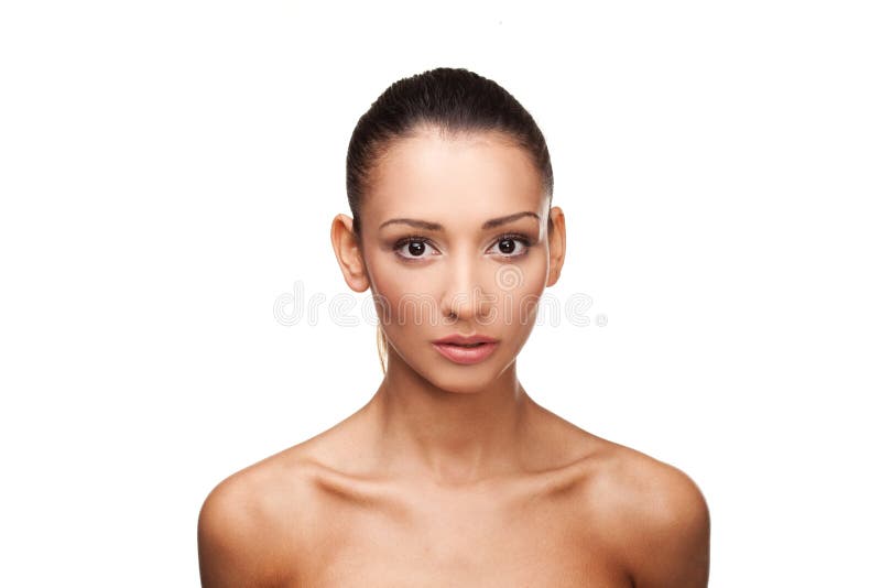 Woman Naked Body. Beautiful Lady in Erotic Lingerie. Female in