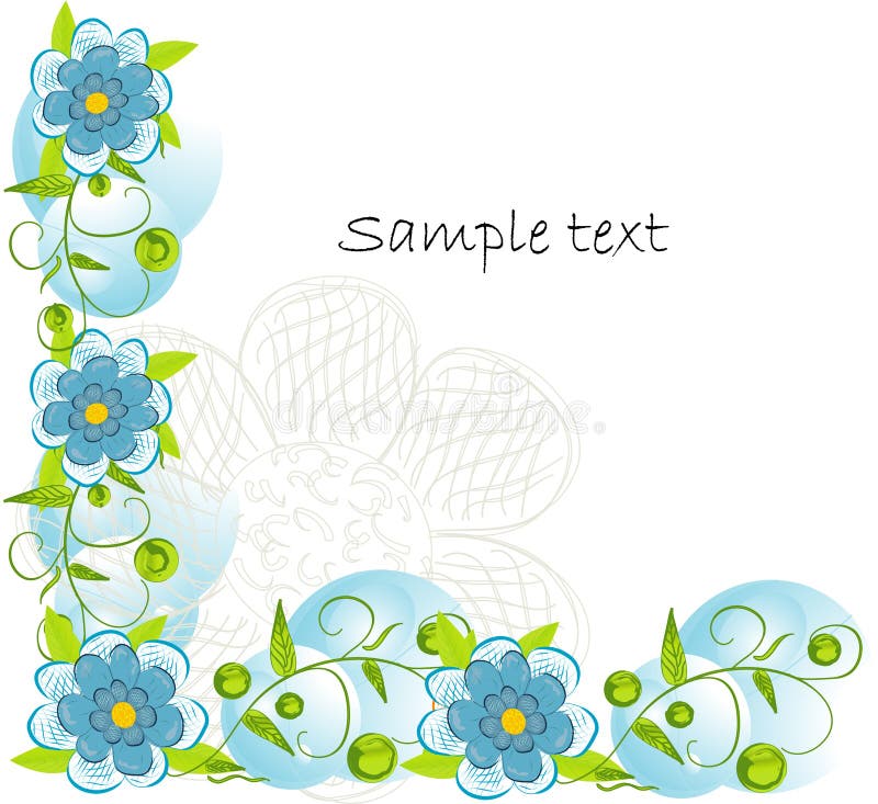 Beautifull decorative flower background