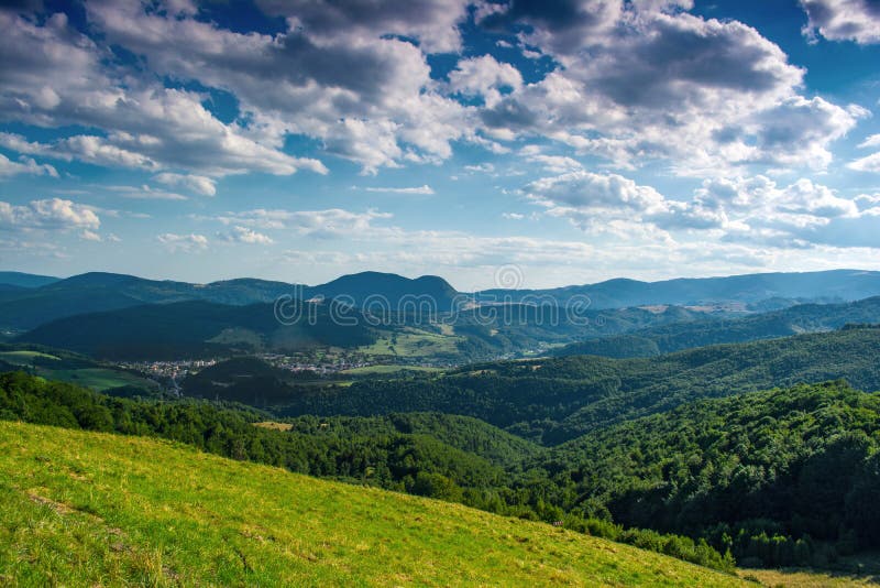 Summer mountain landscape