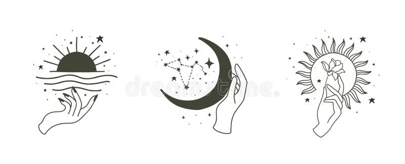 Sun Moon Tattoo Stock Illustrations 4 131 Sun Moon Tattoo Stock Illustrations Vectors Clipart Dreamstime