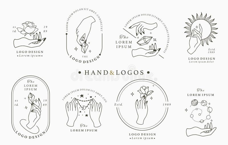 Hand Logo Stock Illustrations – 877,376 Hand Logo Stock Illustrations,  Vectors & Clipart - Dreamstime