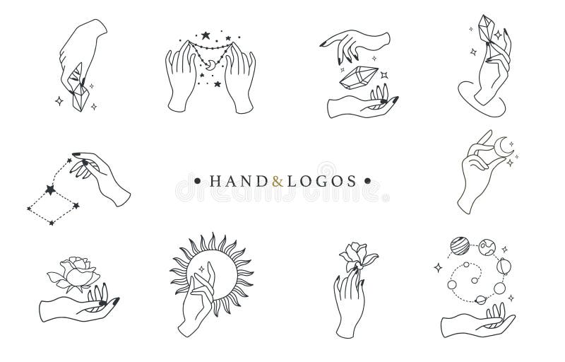 Hand Logo Stock Illustrations – 877,376 Hand Logo Stock Illustrations,  Vectors & Clipart - Dreamstime