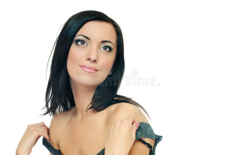 Beauty Brunette Stock Photo Image Of Close Lifestyle