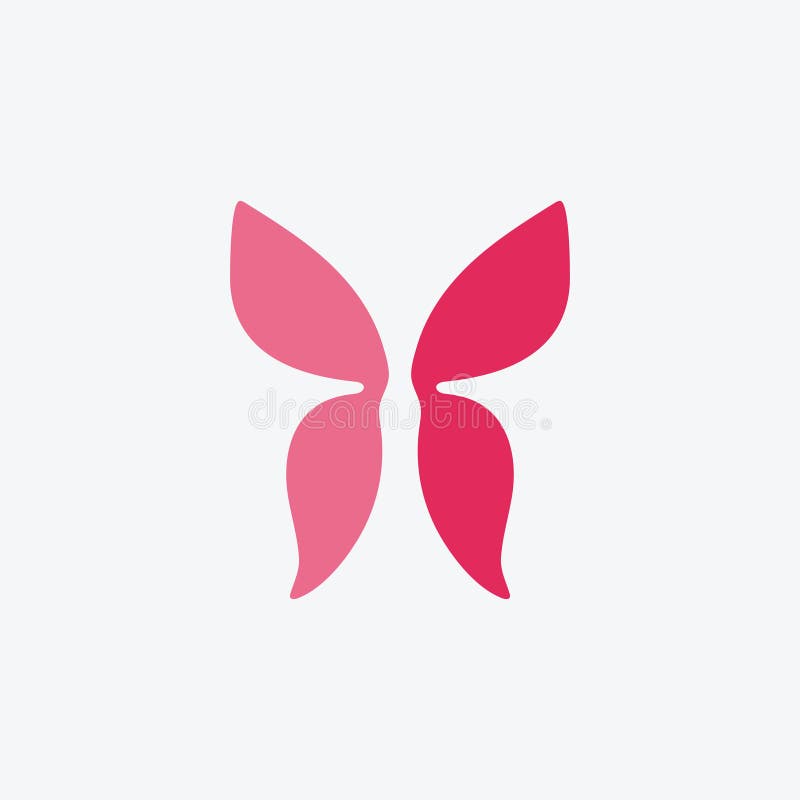 Beauty Butterfly-ikondesign vektor illustrationer