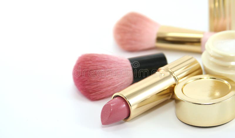 Beauty Cosmetics Set stock images