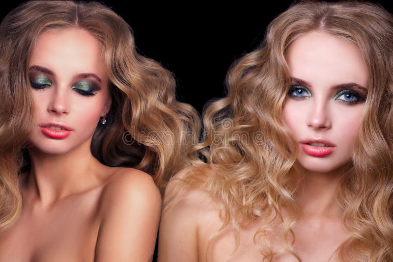 Beauty Fashion Model Woman , portrait. stock photo Beauty Fashion Model Woman , portrait. stock photo