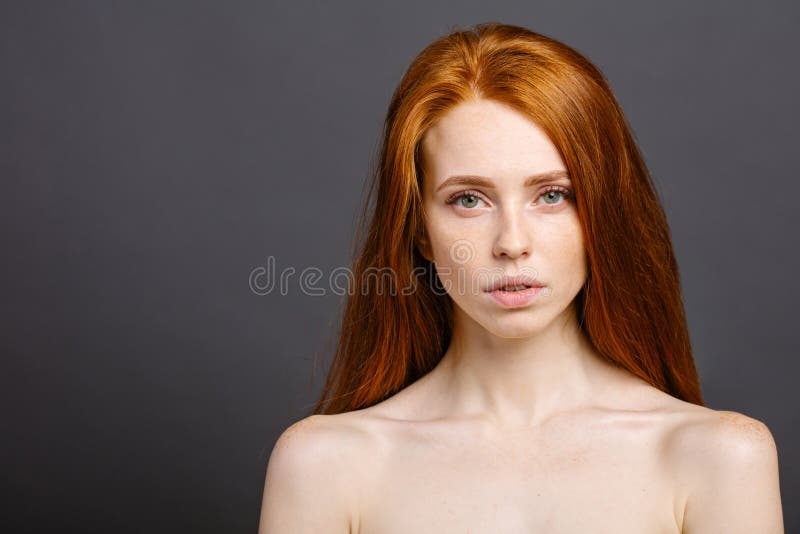 Nude Ginger Woman