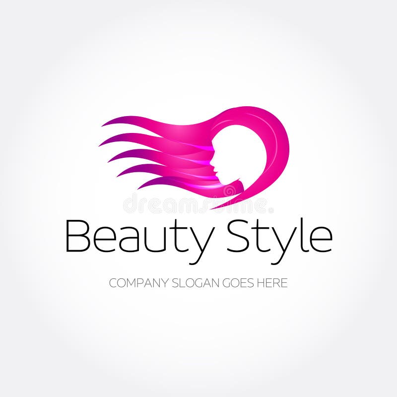 Beauty Fashion Spa Logo Design. Haircut Salon Make Up Logotype Concept  Icon. Beauty Clinic,beauty Salon Logotype. Stock Vector - Illustration of  hair, branding: 95161038