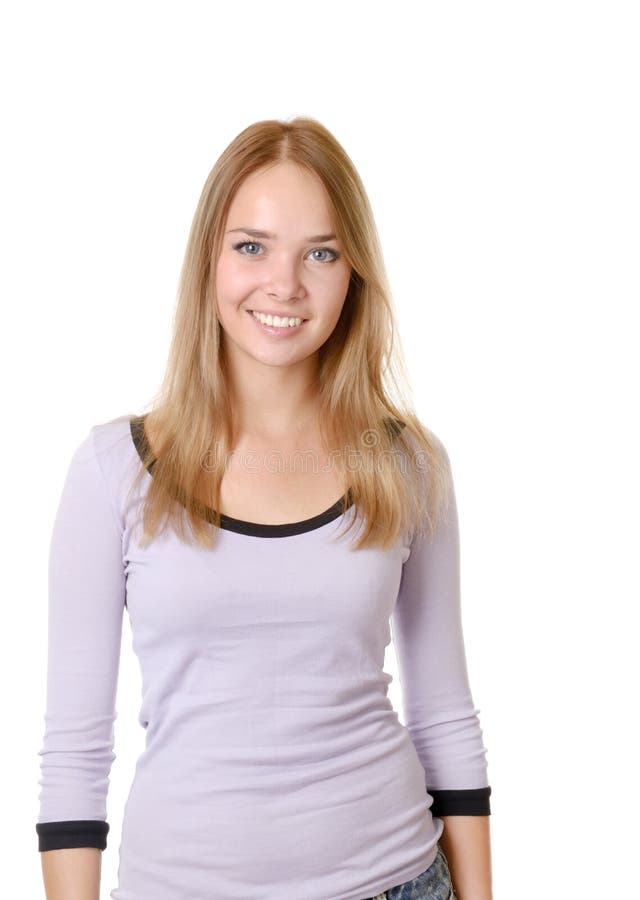 Beautifull teen girl stock image. Image of female, cheerful - 13524887