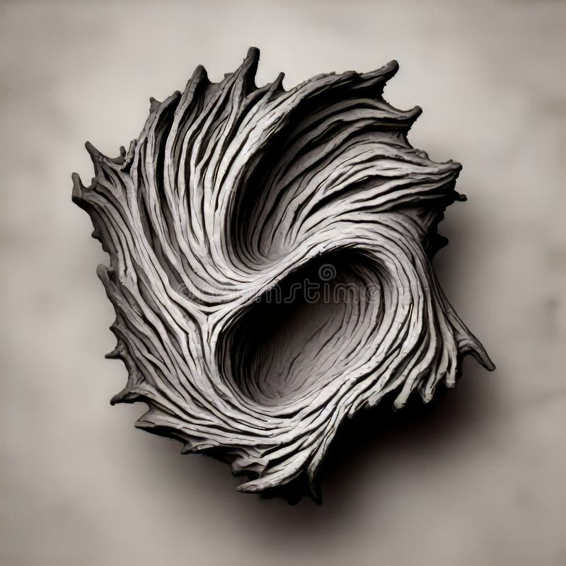 The Beauty of Imperfection A distorted irregular shape with ro vector illustration