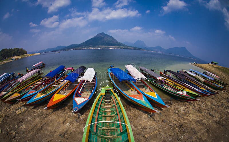The Beauty of Jati Luhur Dam at Purwakarta Regency, West Java
