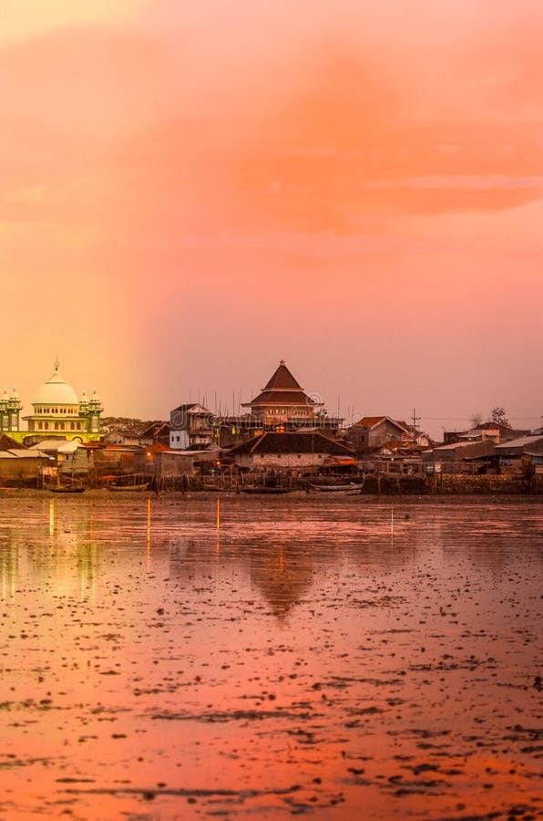 The Beauty Of The Kenjeran Beach  In Surabaya  Indonesia  