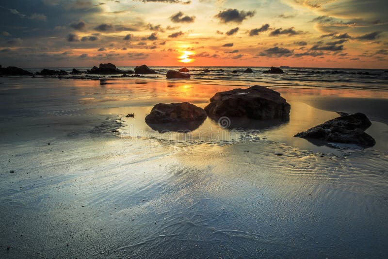 The beauty of Kiamsam beach is unparalleled, the island of Labuan.