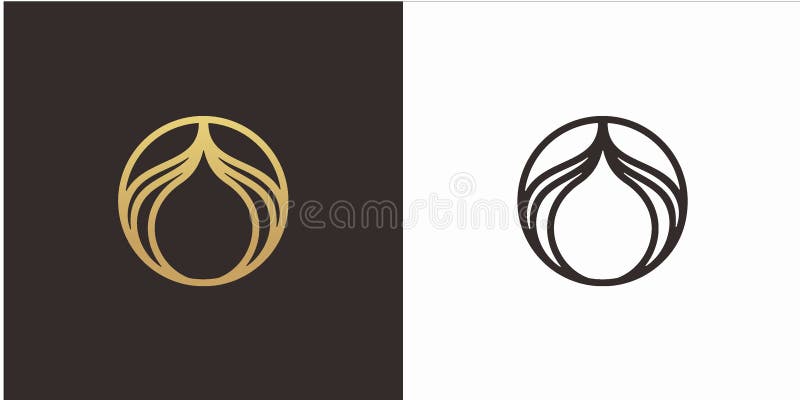 Beauty logo design concept with Luxury style logo template vector illustration Beauty logo design concept with Luxury style logo template vector illustration