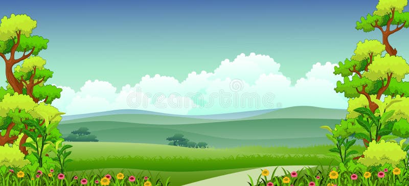 Beauty nature background stock illustration. Illustration of river - 34414819 Beauty nature background stock illustration. Illustration of river - 34414819