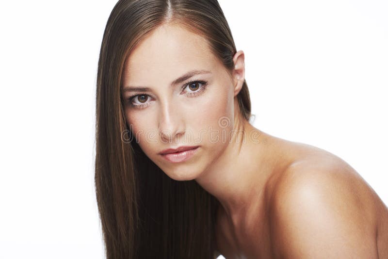 Beauty portrait of a woman stock image Beauty portrait of a woman stock image