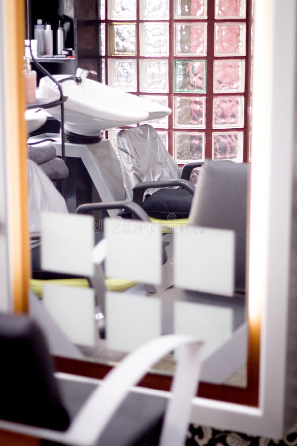 Beauty salon head wash stock photo. Image of beauty 129761088