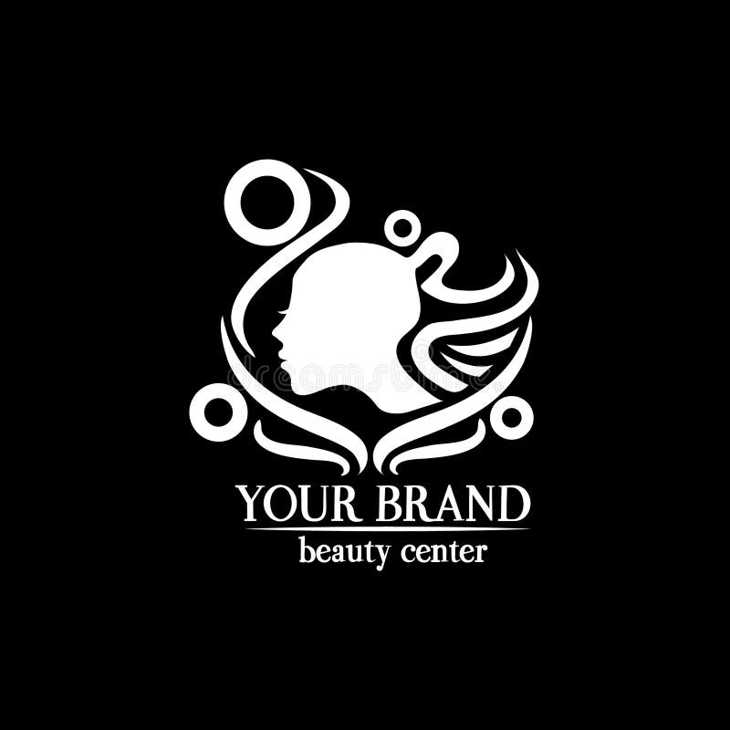 Beauty Salon Vector Logo Design Template Stock Vector - Illustration of ...