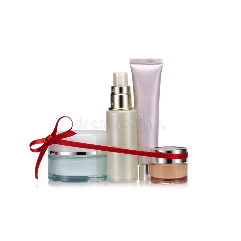 Beauty set gift stock image