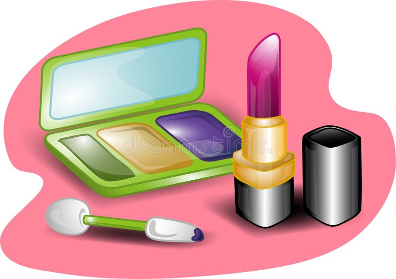 Beauty set illustration