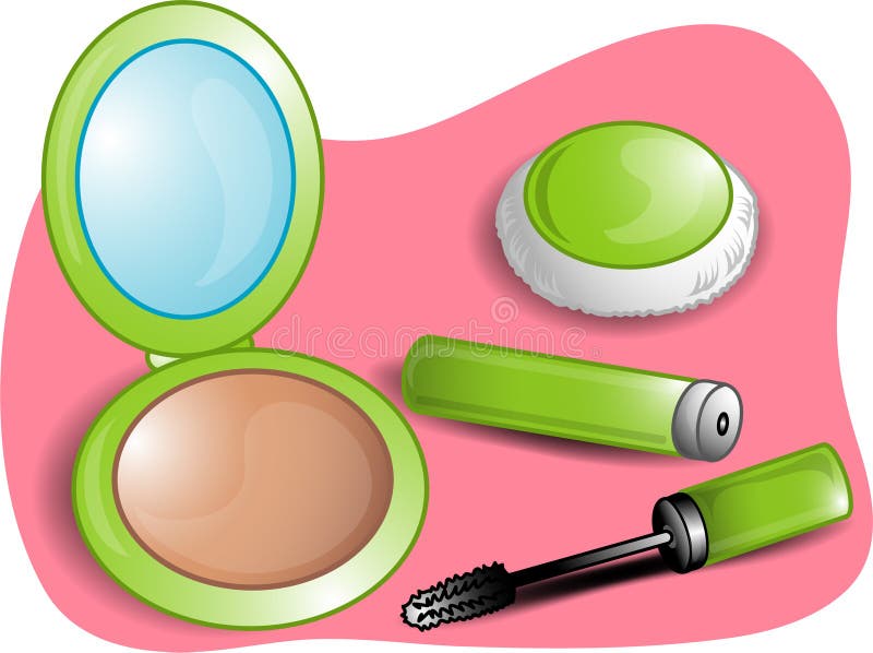 Beauty set illustration