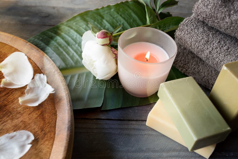 Beauty and spa with natural soaps