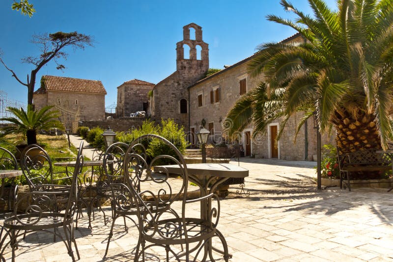 Beauty square in Budva - Montenegro